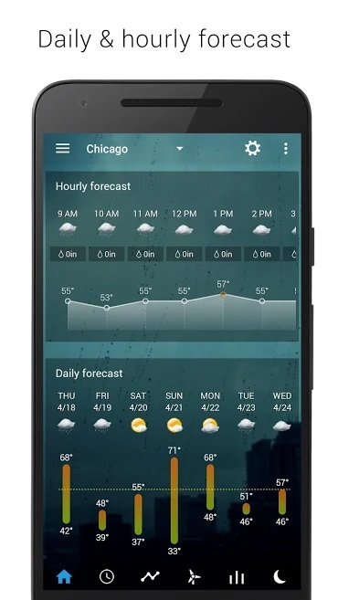 دانلود Sense Flip Clock & Weather 