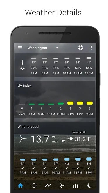 دانلود Sense Flip Clock & Weather 