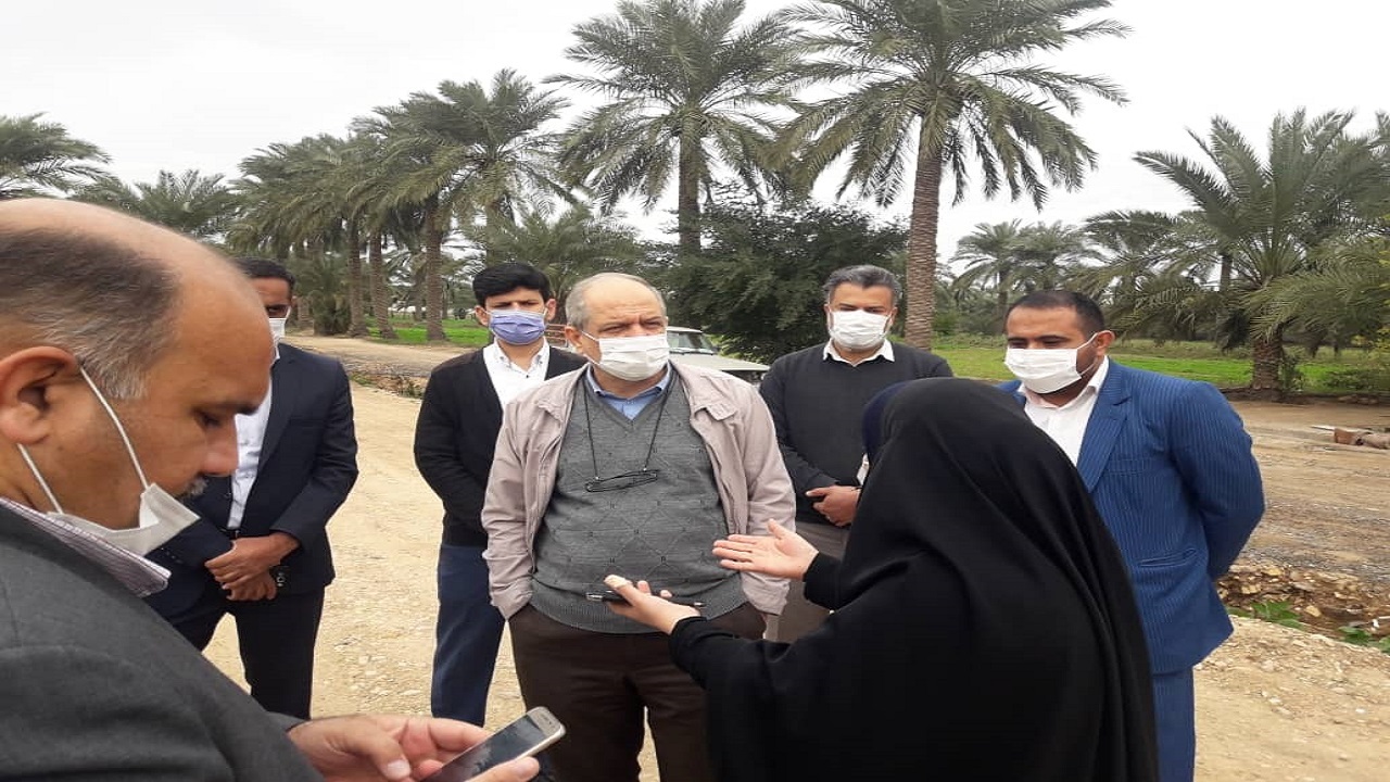 بازدید معاون سیاسی اجتماعی استانداری خوزستان از ساخت دانشگاه کارون