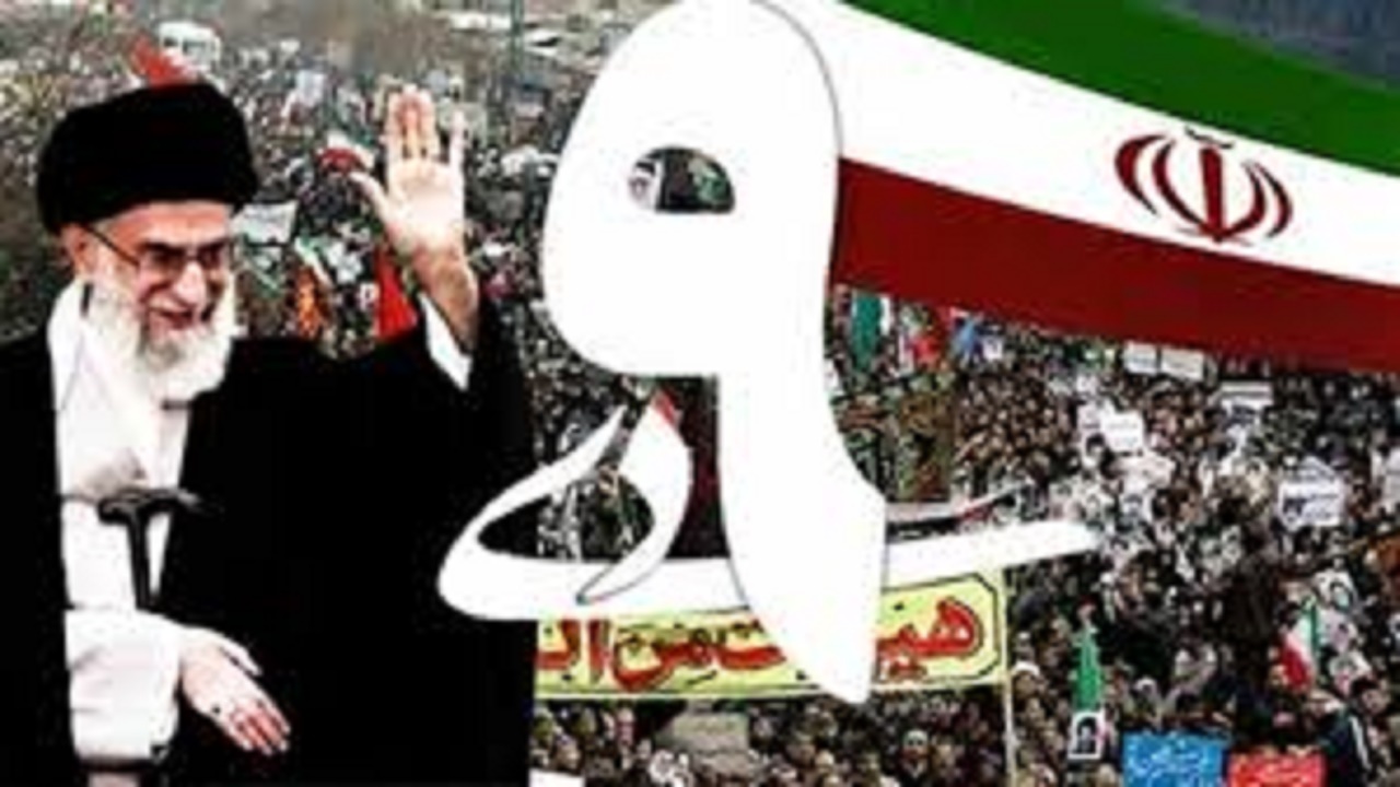 خلق حماسه نهم دی بواسطه مردم با بصیرت ایران اسلامی