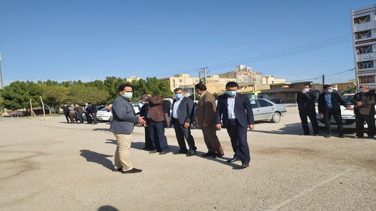 مانور تنظیم ونظارت بازار در سطح شهرستان  آبادان