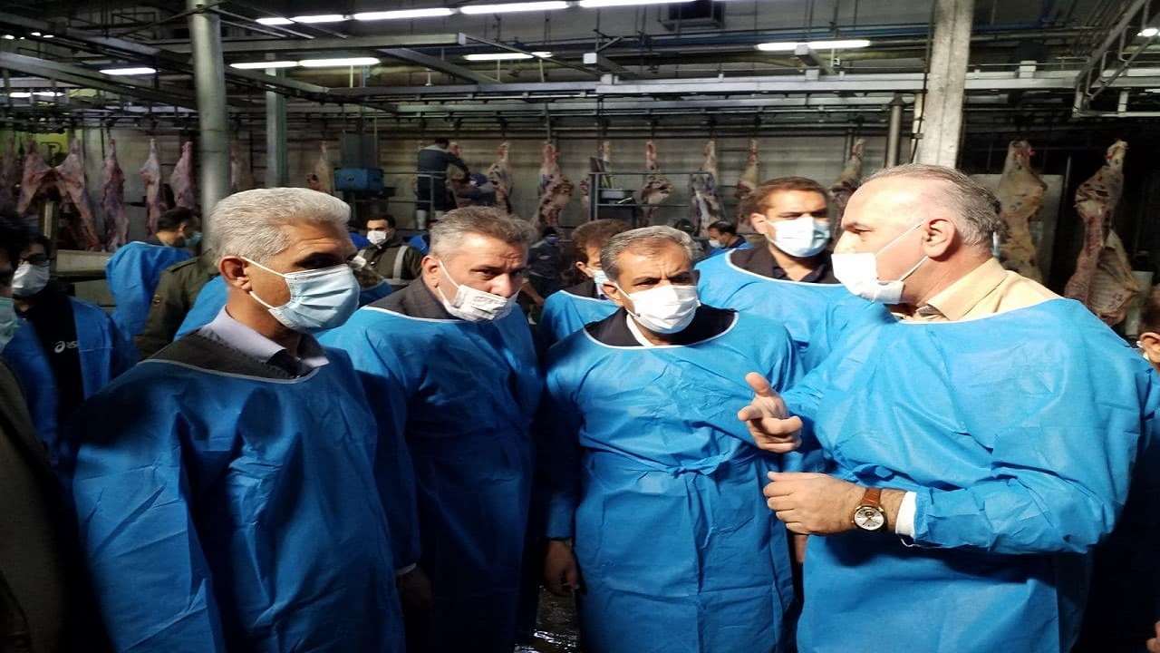 بازدید استاندار قزوین از مجتمع گوشت زیاران