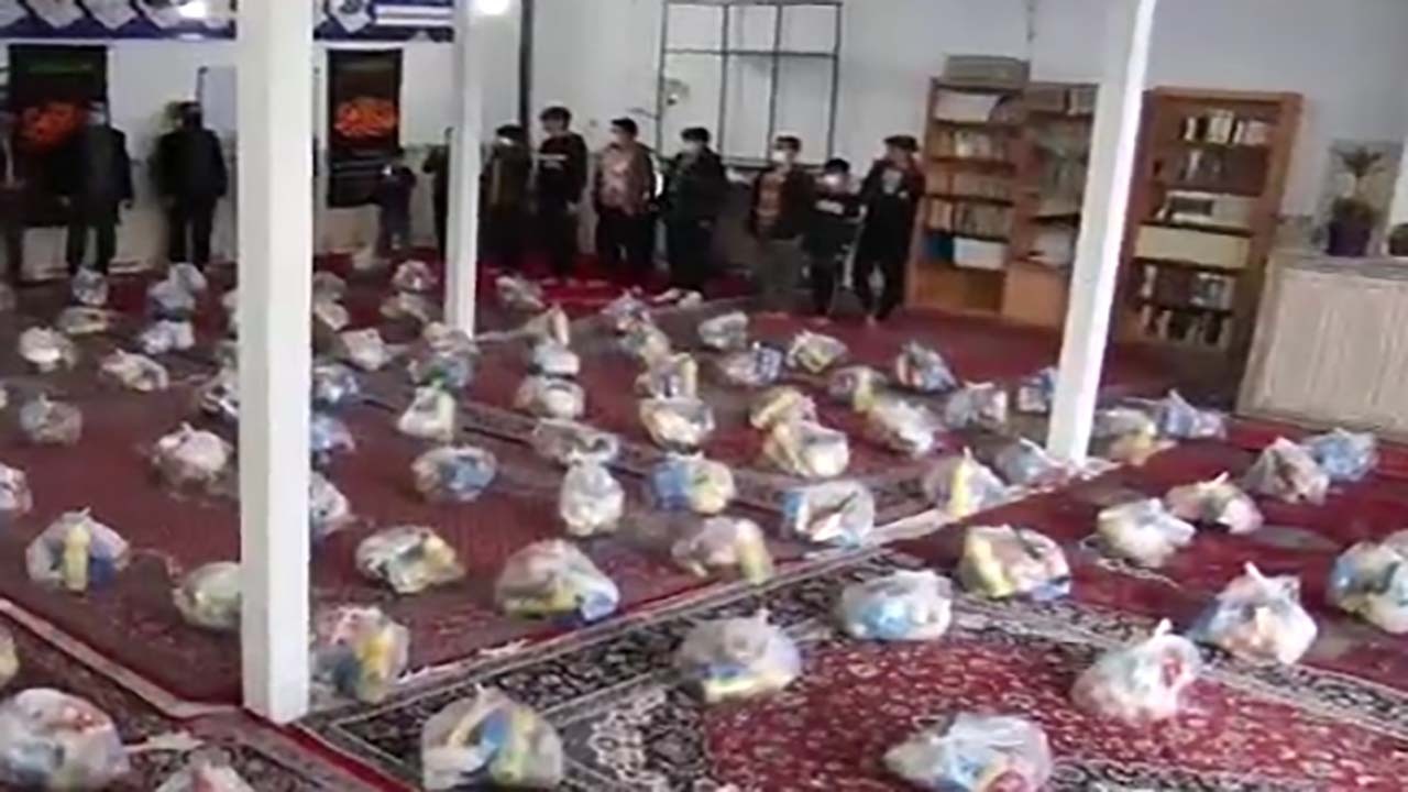 برپایی رزمایش مواسات در روستای دهلر + فیلم