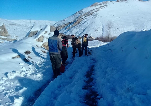 بسته شدن۴۰ راه ارتباطی بر اثر کولاک