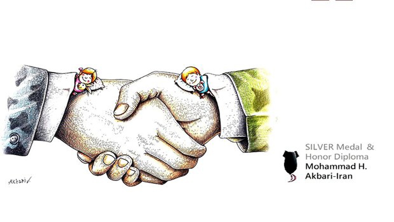 کسب مقام دوم هنرمند جهرمی در جشنواره کارتون آذربایجان