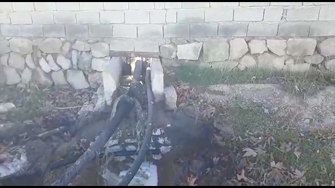 آلودگی محیط زیست در روستای بابلبام + فیلم و تصاویر