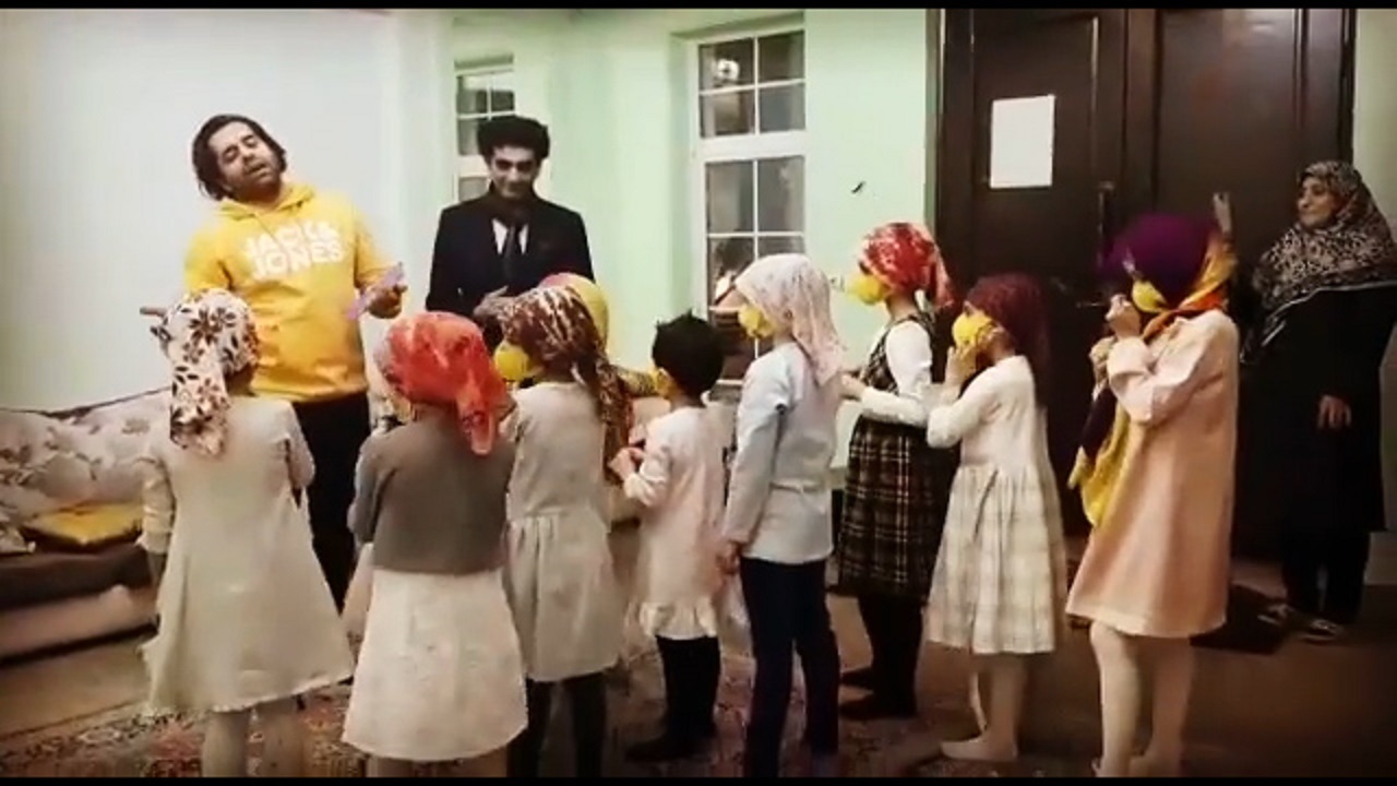اقدام تحسین برانگیز رضا بهرام در یک موسسه خیریه + فیلم