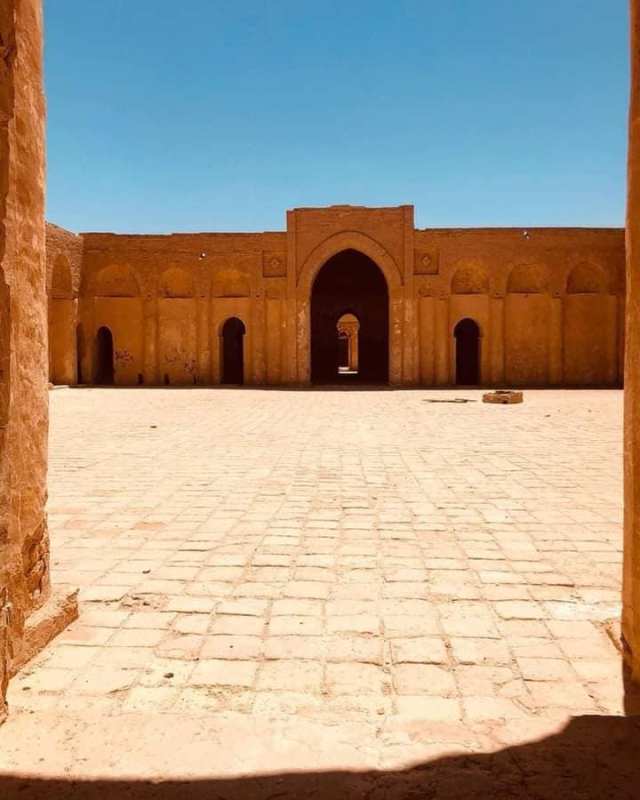 تصاویری از قلعه تاریخی &laquo;الاخیضر&raquo; در جنوب استان کربلا