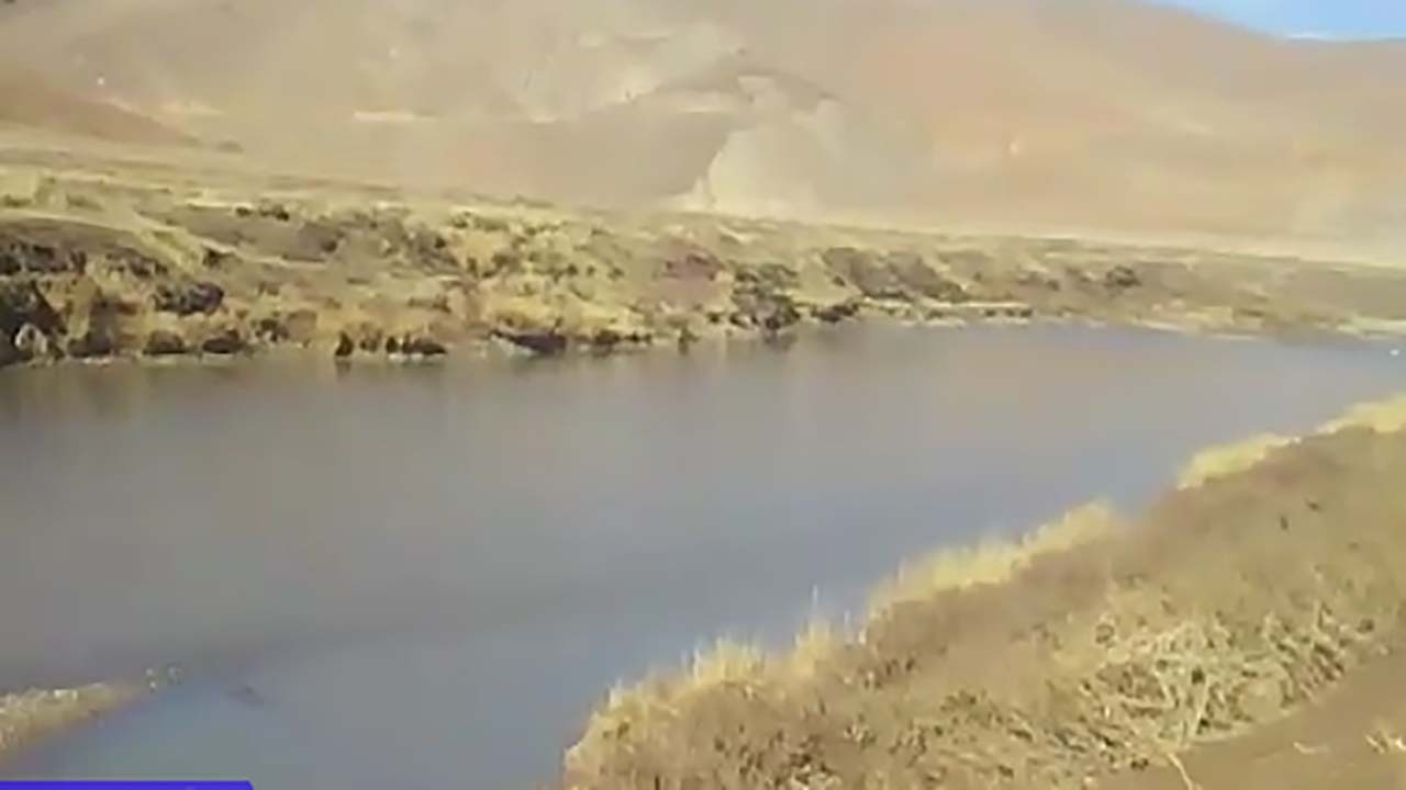 نمایی از طبیعت جذاب در روستای بردشاه + فیلم