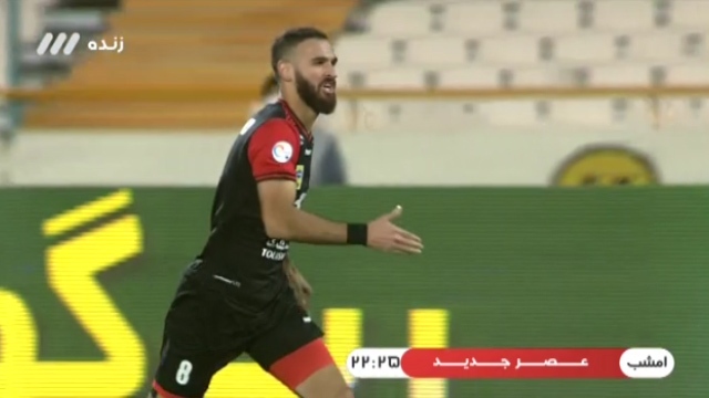 گل دوم پرسپولیس به ماشین سازی در تاریخ ۱۱ بهمن ۹۹ + فیلم