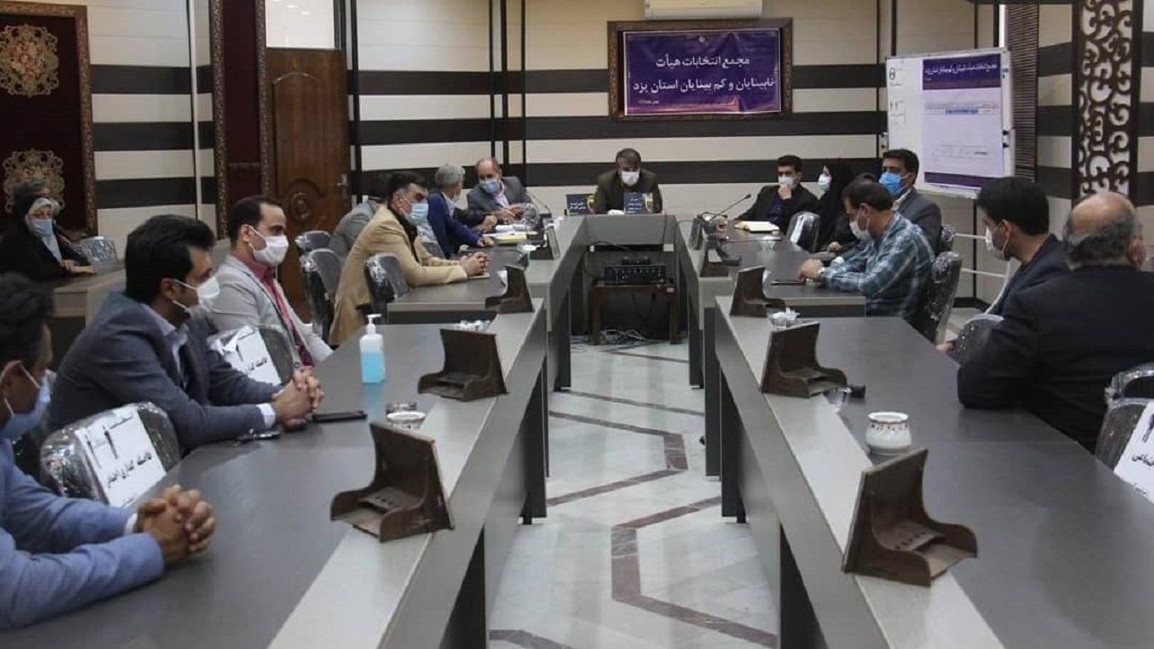 ماندگاری دشتی بر سکان هیئت ورزش‌های نابینایان استان یزد