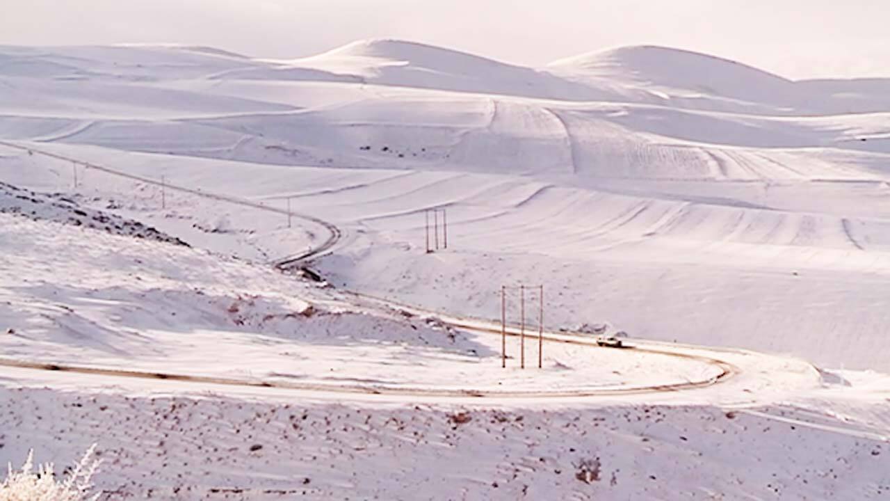 سفر یخی به سیبری خراسان شمالی + فیلم