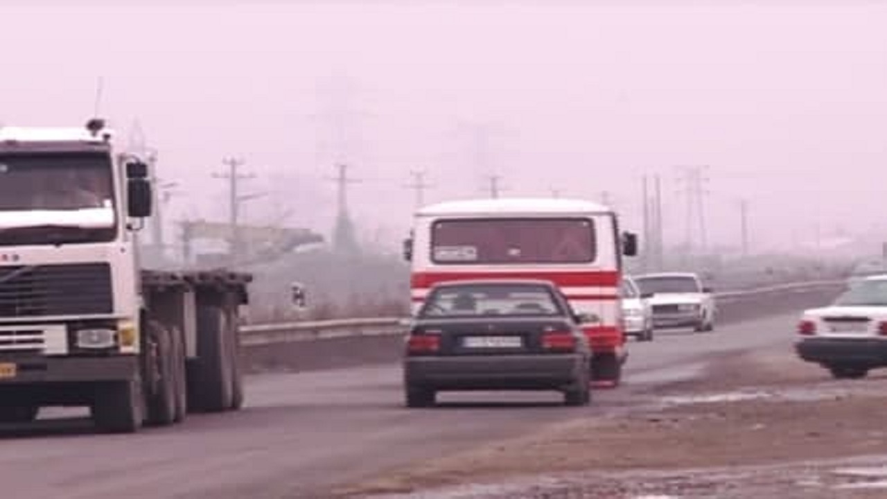 تصادف شدید دو خودرو در جاده باغ معروف تبریز+ فیلم
