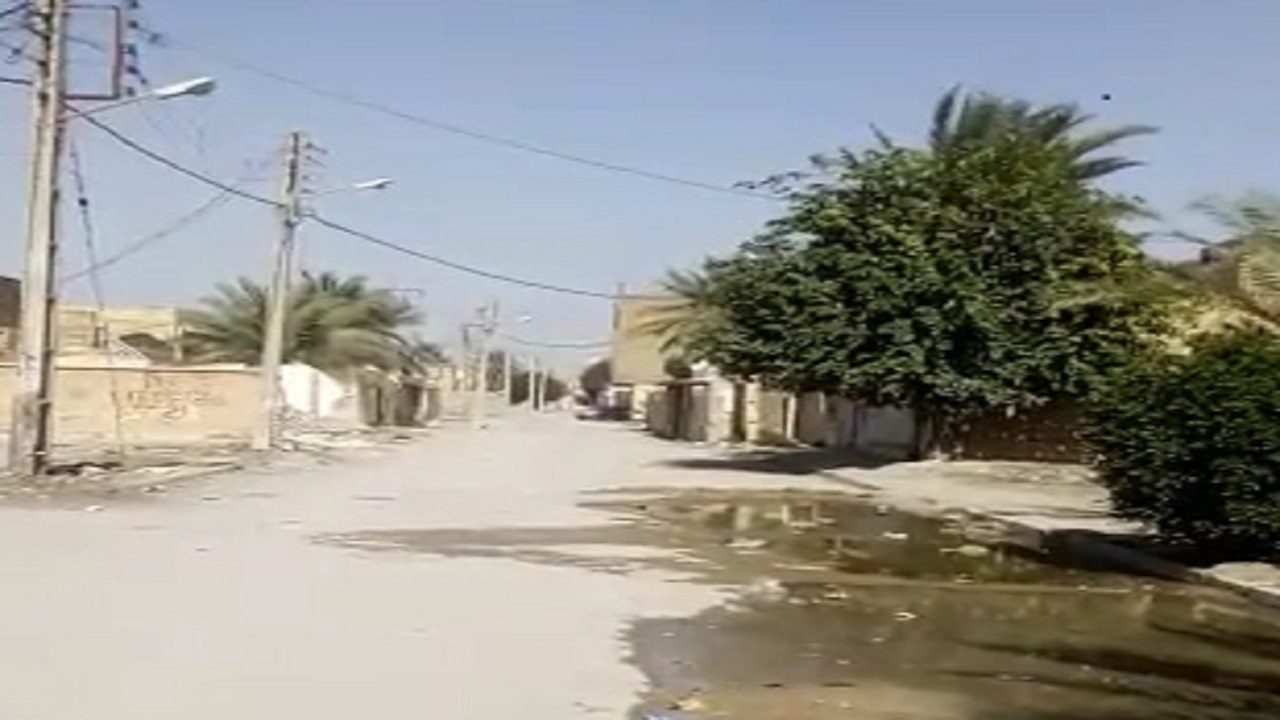 هدررفت آب شرب در خرمشهر + فیلم