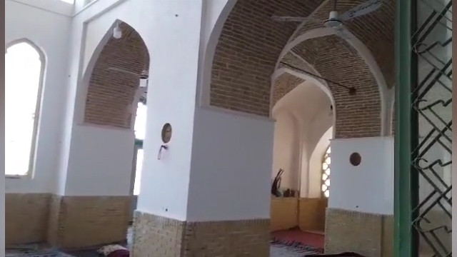 مسجد تاریخی با قدمت ۴۰۰ سال در آران و بیدگل+ فیلم