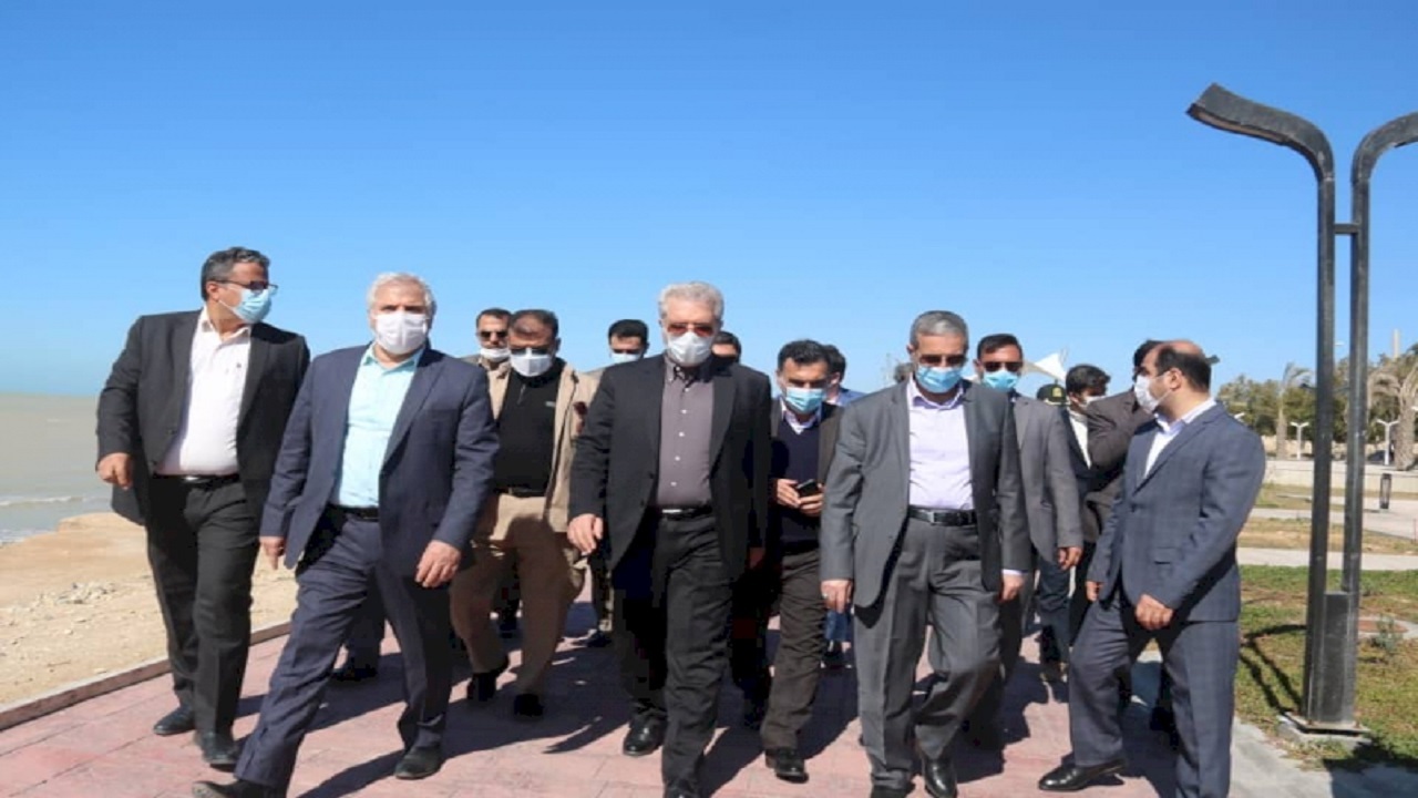 مجتمع گردشگری در ساحل بوشهر افتتاح شد
