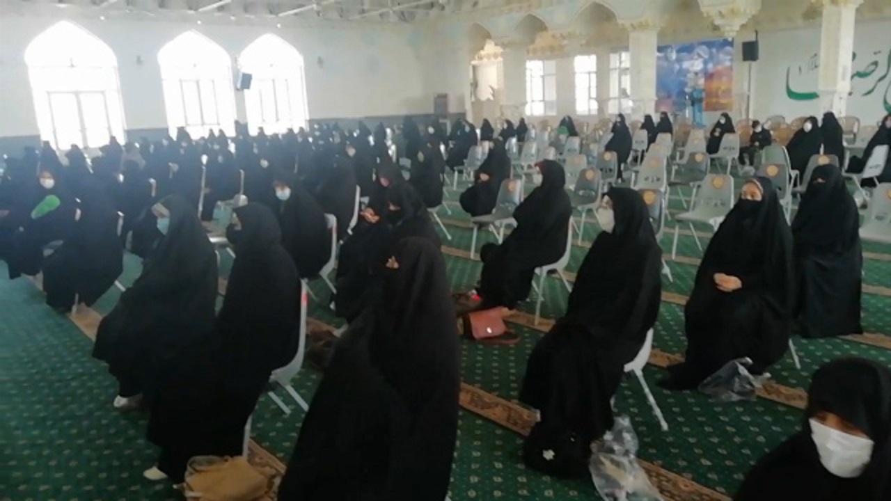 برپایی همایش فجر آفرینان فاطمی در کاشمر + فیلم