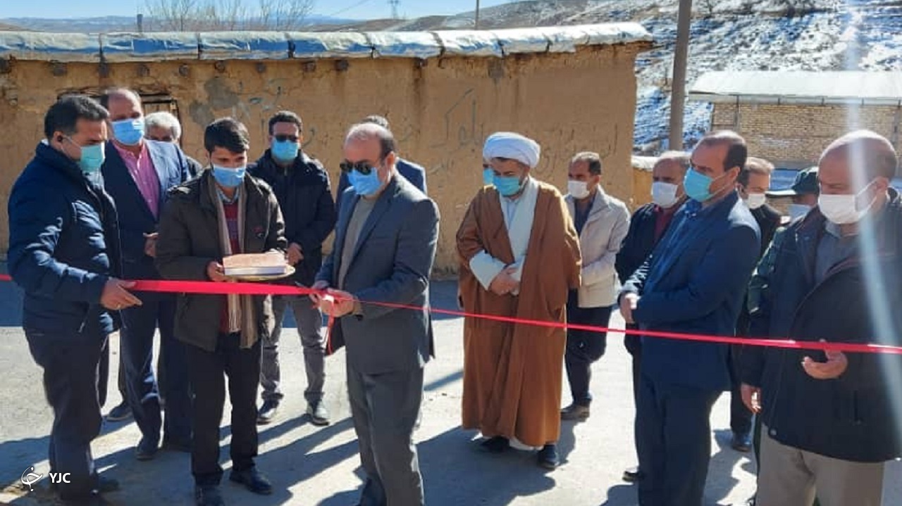 افتتاح  طرح عمران روستایی در شازند