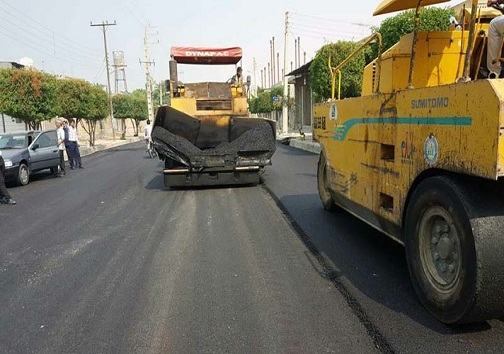 آسفالت ۵ هزار متر مربع از معابر دهدشت
