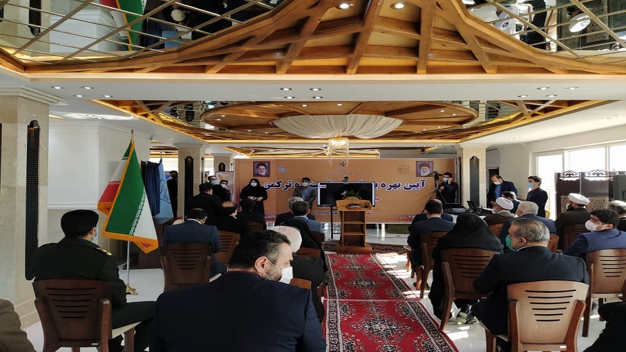 افتتاح و کلنگ زنی ۱۱۸ طرح عمرانی در بندر ترکمن