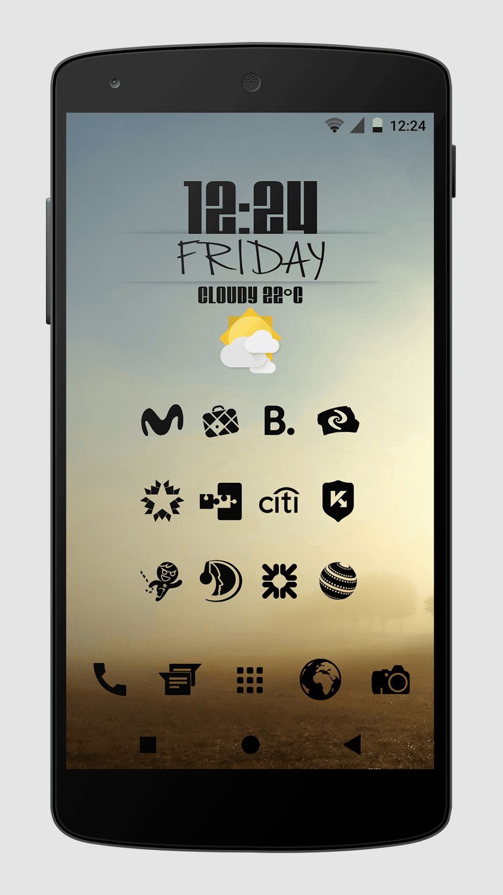 دانلود Dove Icon Pack 1.1-8 &ndash; آیکون پک سبک اندروید