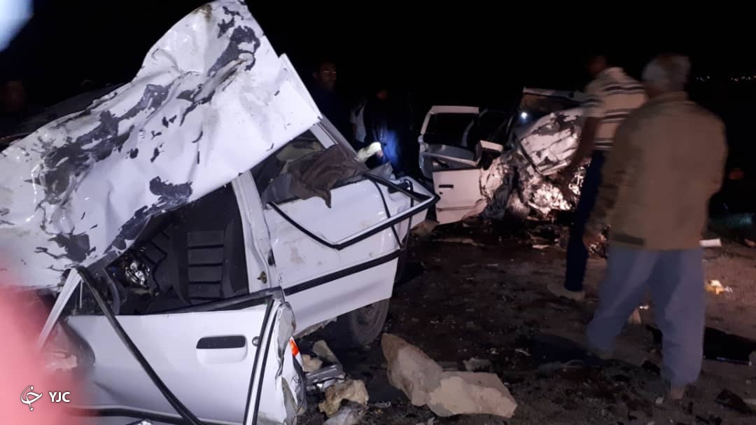 تصادف رانندگی در محور کازرون 