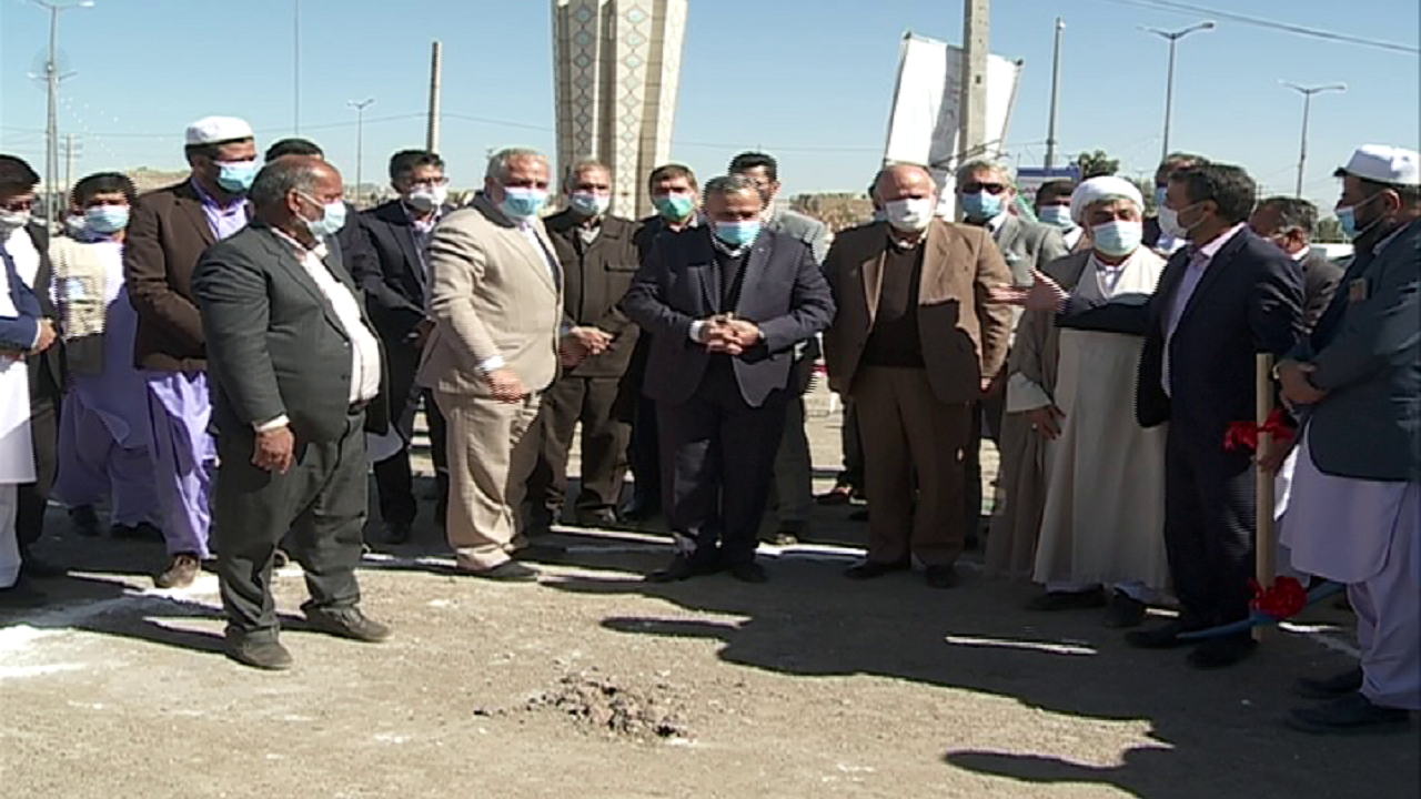 عملیات اجرایی ساختمان جدید سازمان حج و زیارت در زاهدان