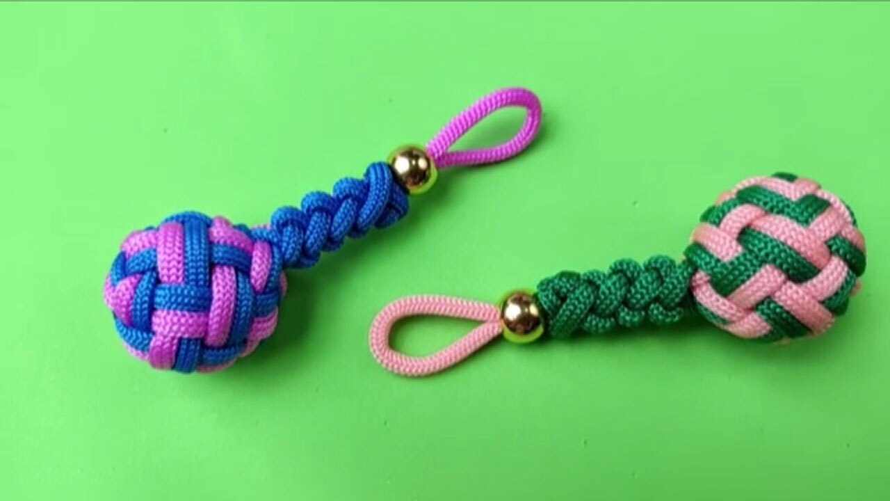 ساخت جاکلیدی زیبا با امکاناتی ساده + فیلم