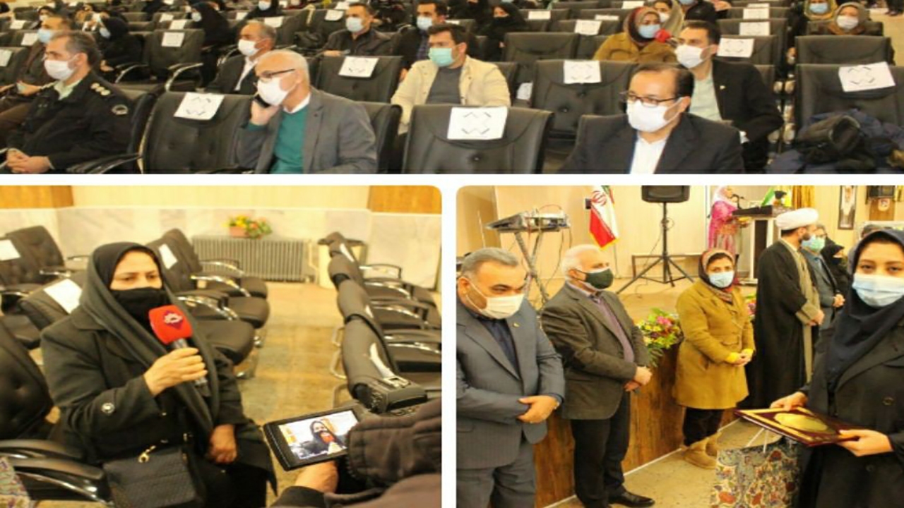 تقدیر از بانوان برتر فرهنگی و قرآنی در مهاباد