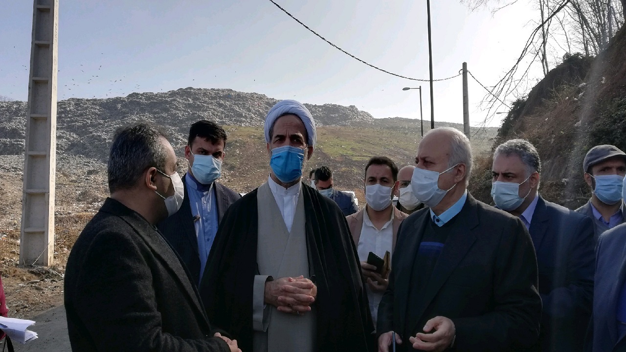 بررسی مشکلات کارخانه‌های ایران پوپلین ، پارس خزر و محل دفن زباله سراوان با حضور رئیس بازرسی کل کشور