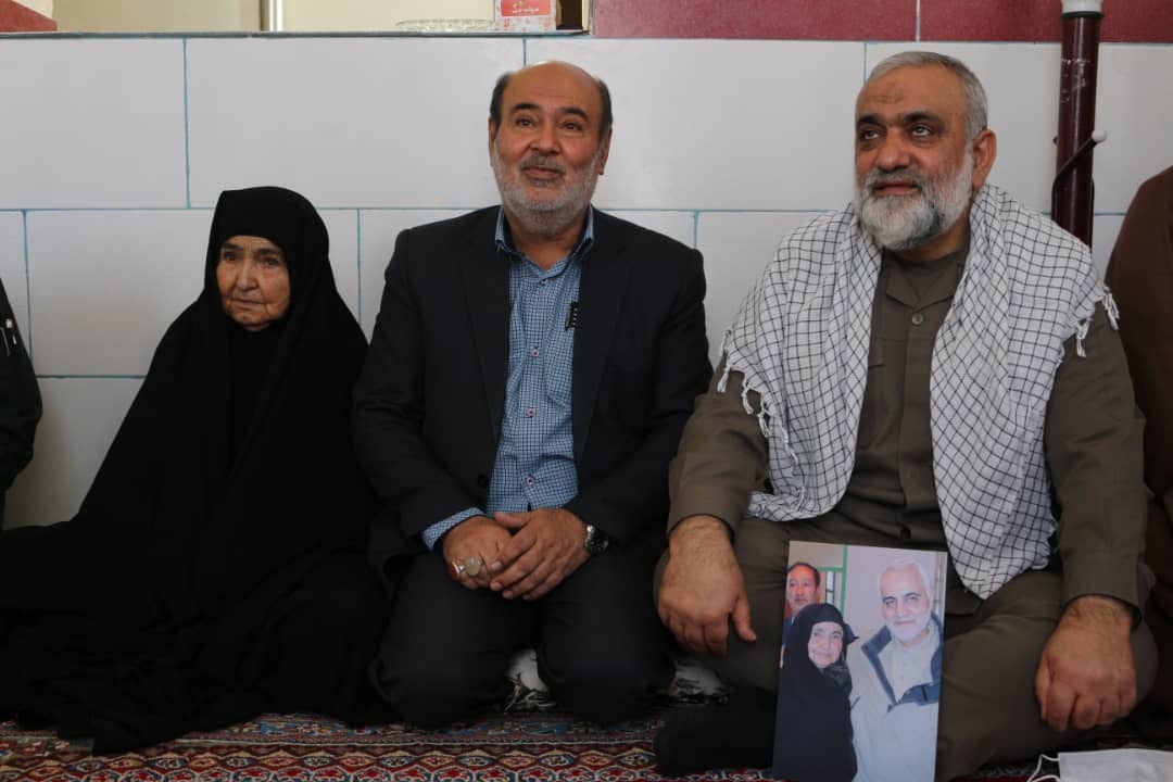 دیدار با خانواده شهید شهیدتاج علی سلیمانی