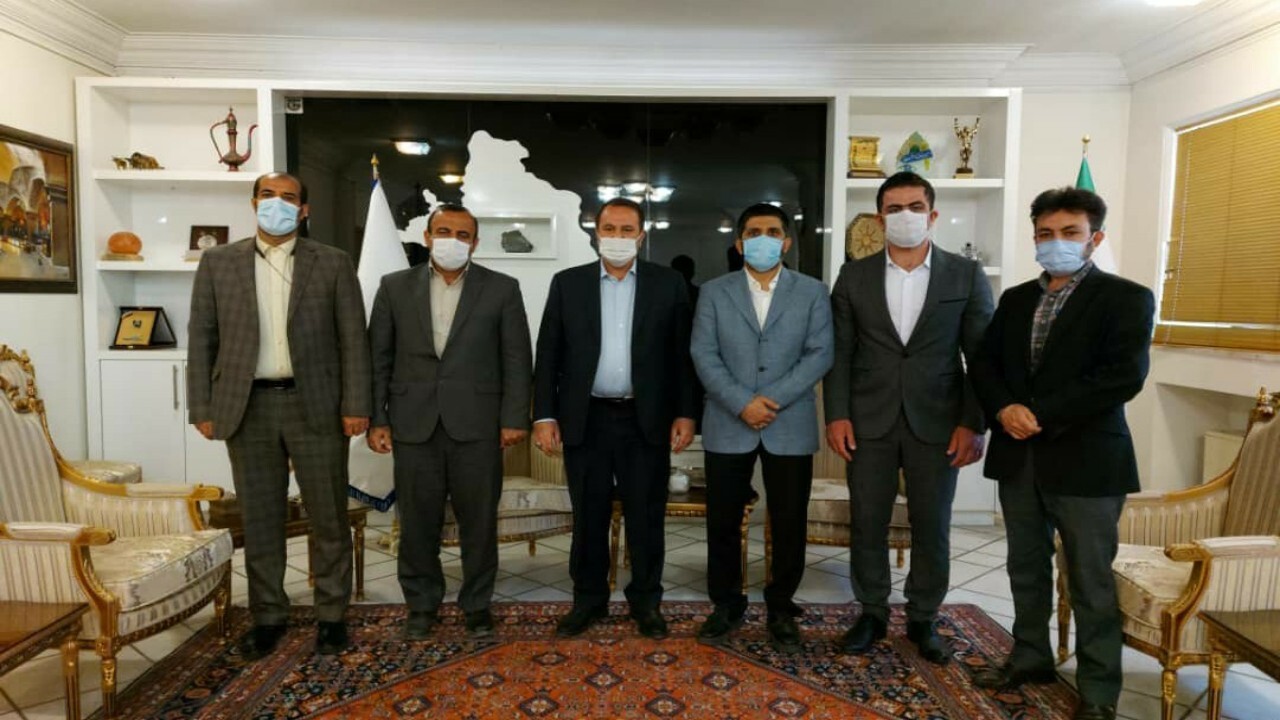 دیدار علیرضا دبیر با استاندار فارس برای بررسی مشکلات کشتی