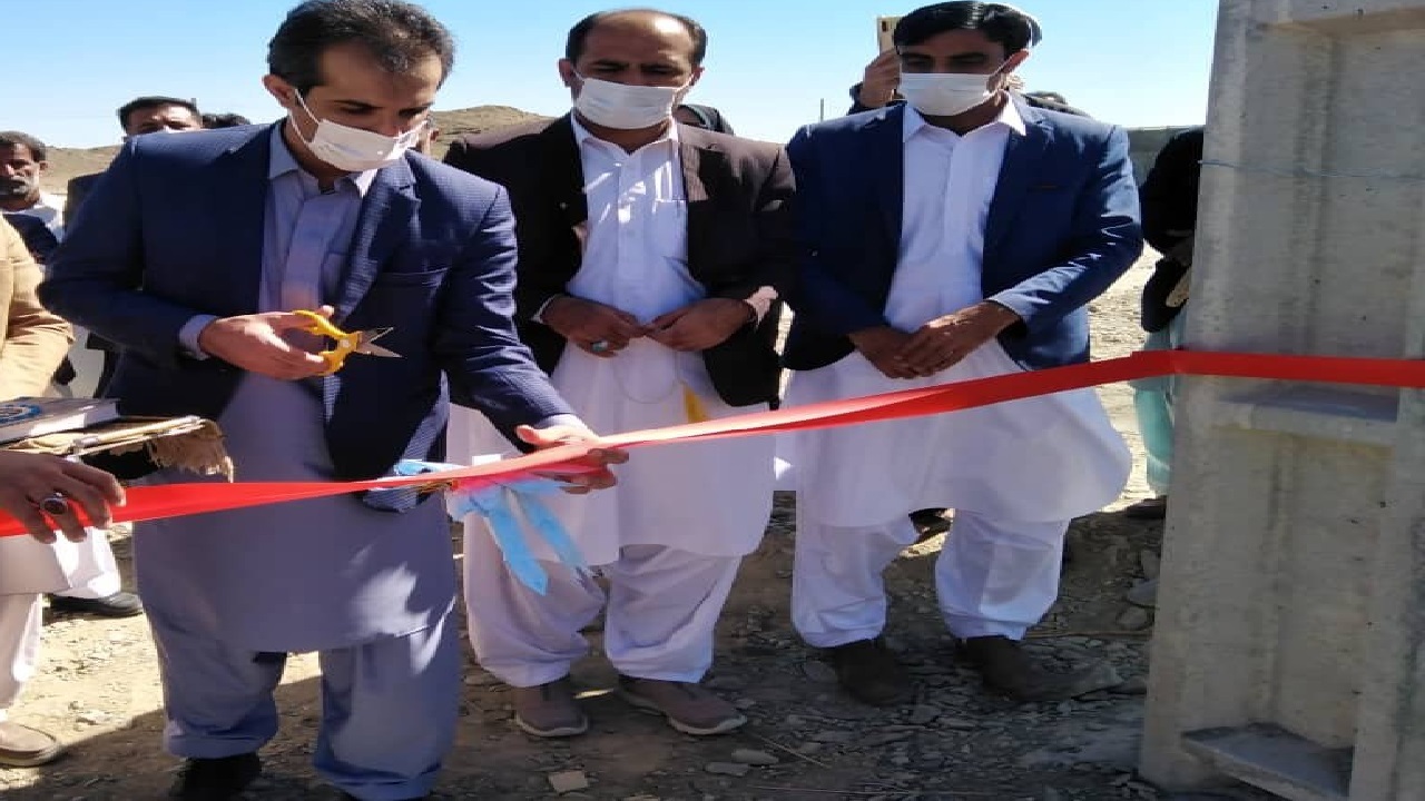 پنج طرح در سرباز سیستان و بلوچستان افتتاح شد