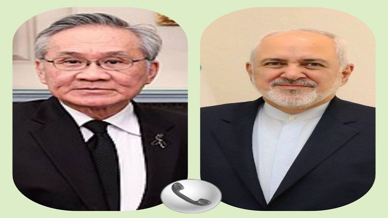 گفت‌وگوی ظریف با همتای تایلندی خود درباره همکاری‌های اقتصادی و سیاسی