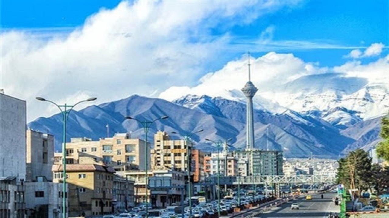 هوای تهران در وضعیت قابل قبول