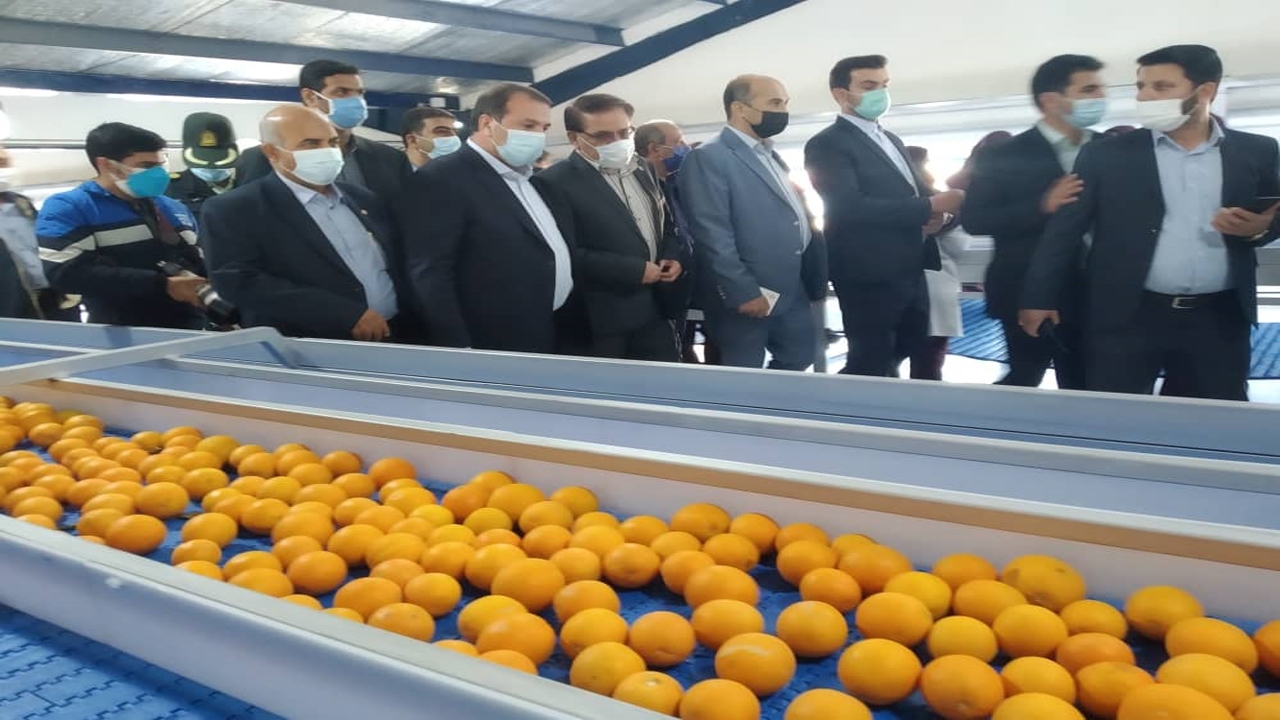 بهره برداری از طرح بزرگ صنعتی تولید کنسانتره میوه و مرکبات در جهرم