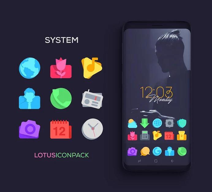 دانلود Dove Icon Pack 1.1-8 &ndash; آیکون پک سبک اندروید