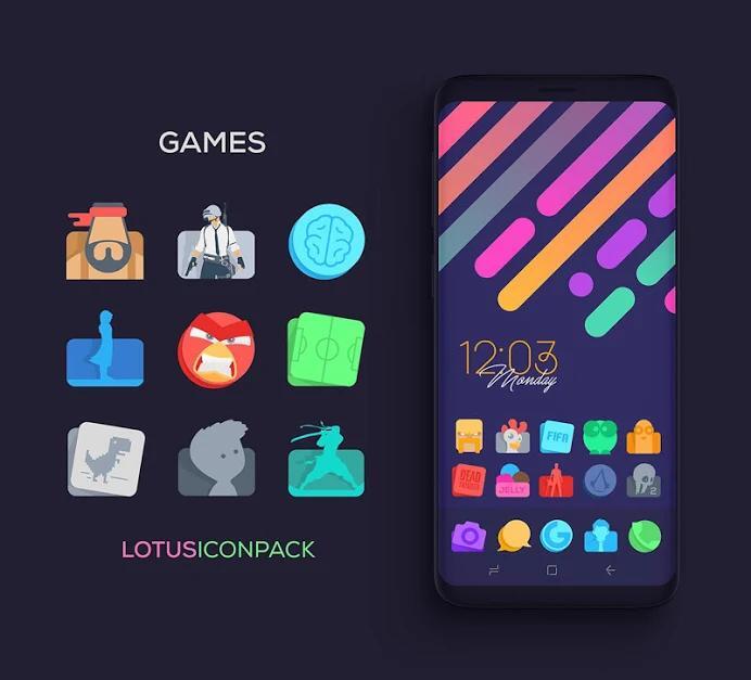 دانلود Dove Icon Pack 1.1-8 &ndash; آیکون پک سبک اندروید