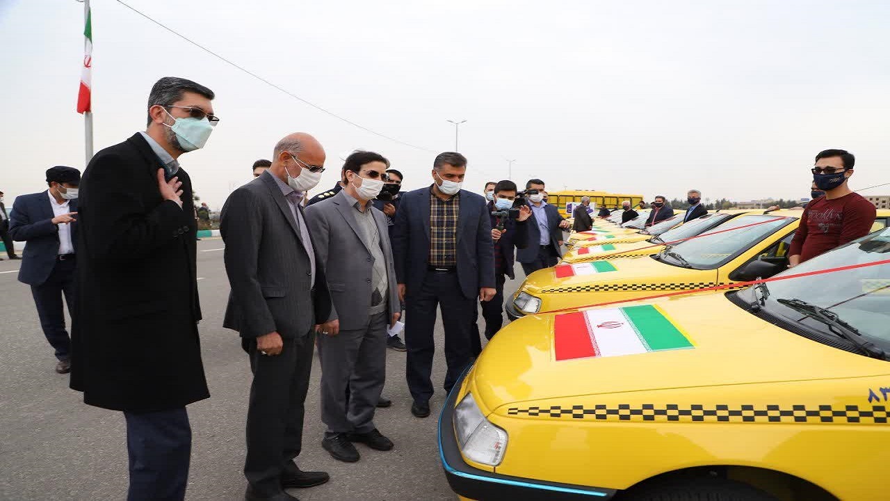 ورود ۱۰۳ دستگاه اتوبوس و تاکسی به چرخه حمل و نقل قم