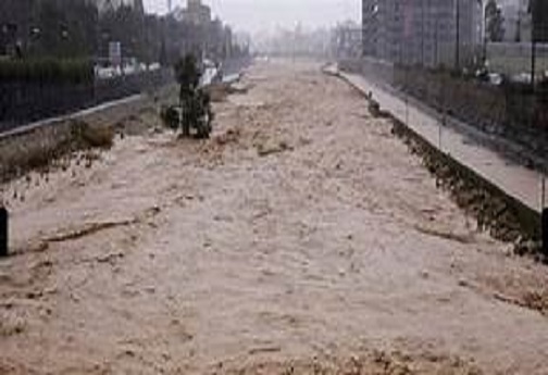 مشق وقوع بلایای طبیعی در دفتر سیل زده لرستان