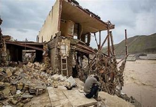 مشق وقوع بلایای طبیعی در دفتر سیل زده لرستان