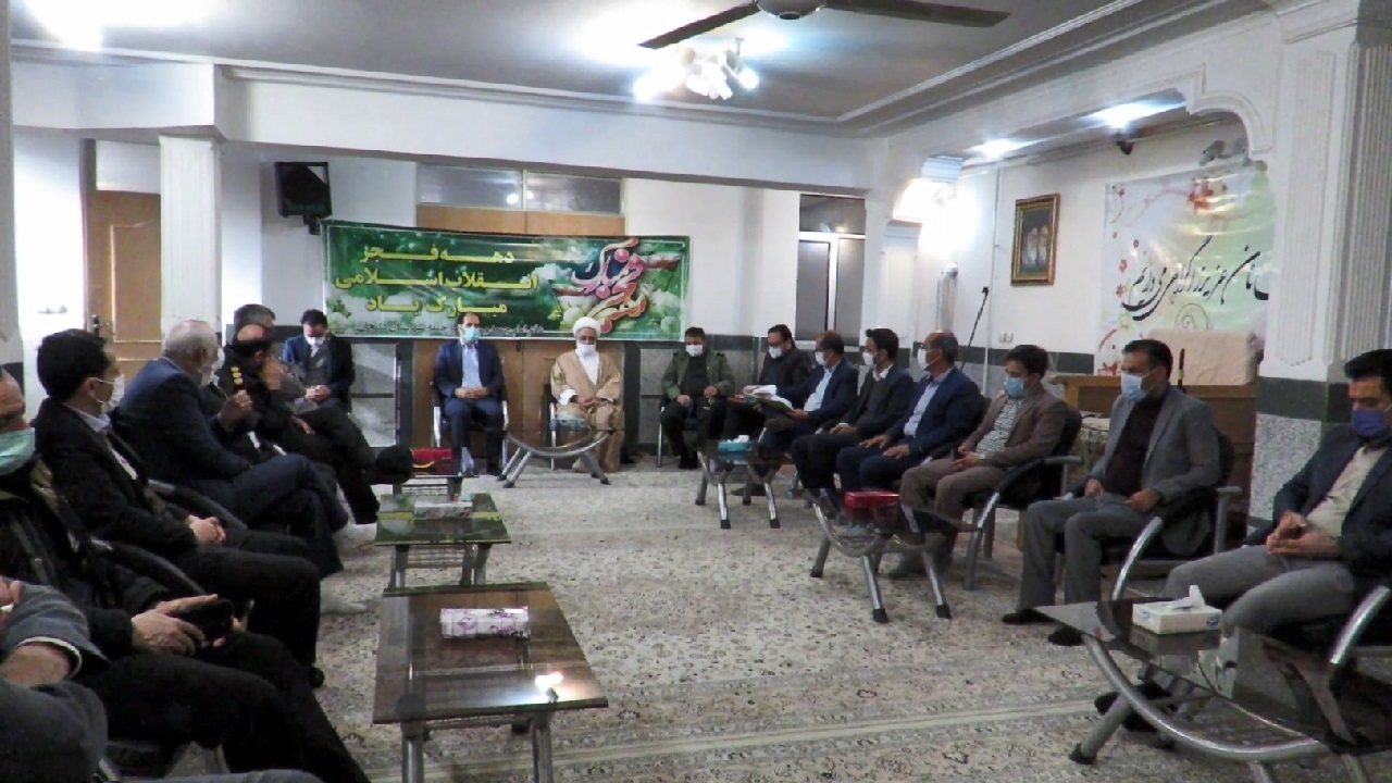 دیدار دهه فجری مسئولان دلیجان با امام جمعه