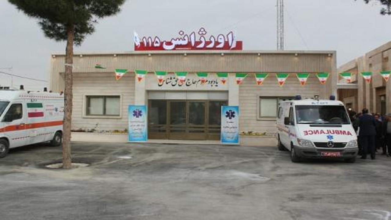 افتتاح پایگاه اورژانس شماره ۴ ملایر در دهه مبارک فجر