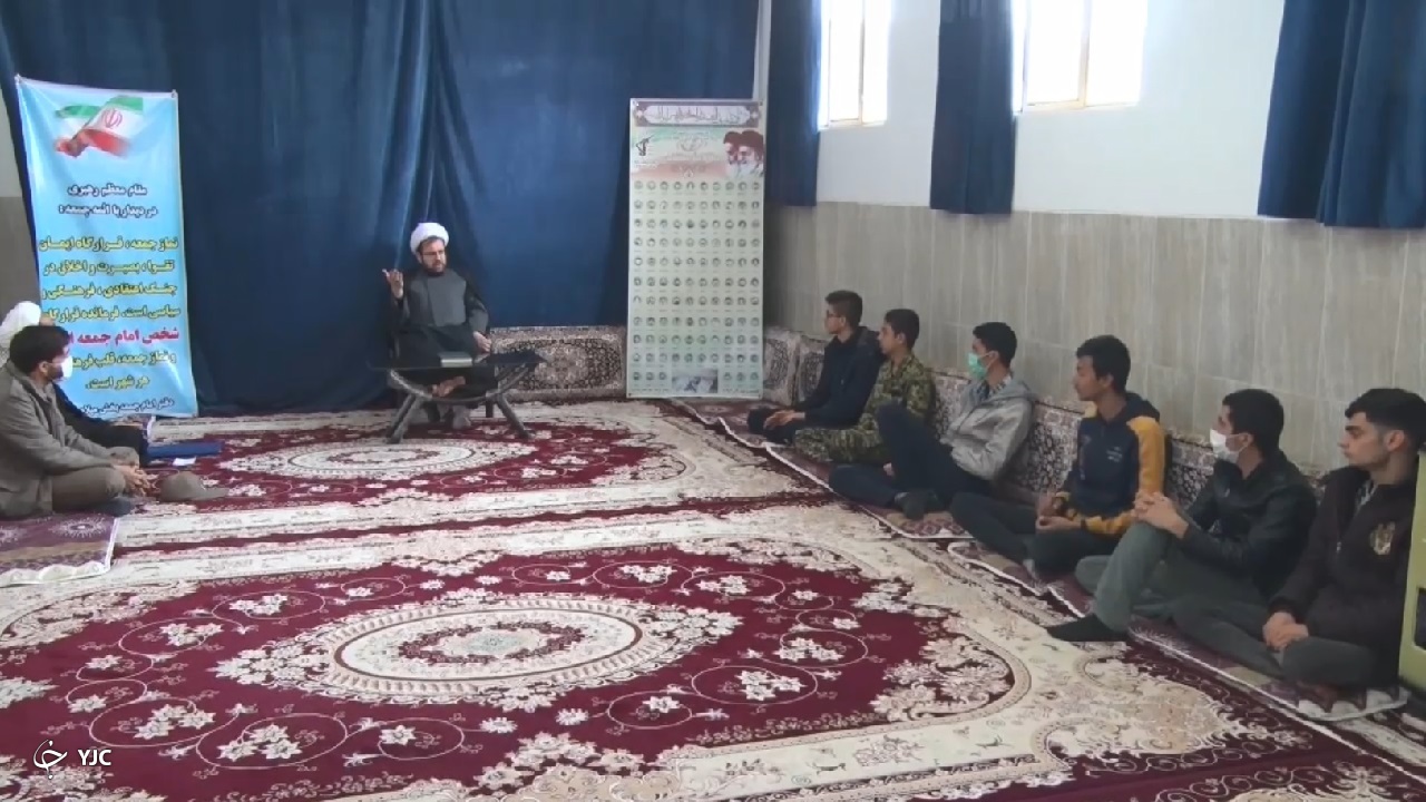 دیدار بسیجیان میلاجرد با امام جمعه