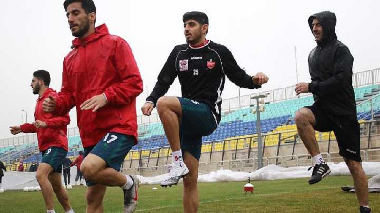اولین تمرین ترابی با پرسپولیس