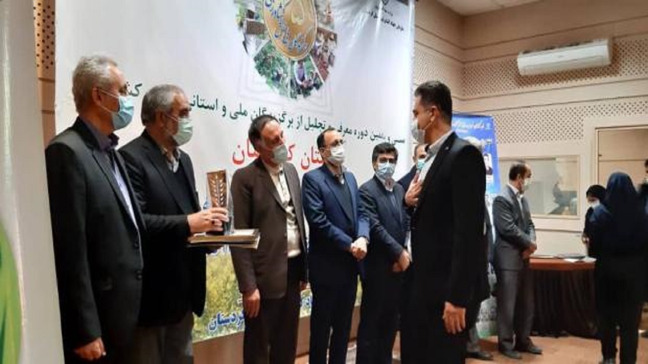 ۴ تولیدکننده کردستانی در بخش کشاورزی، نمونه کشوری شدند