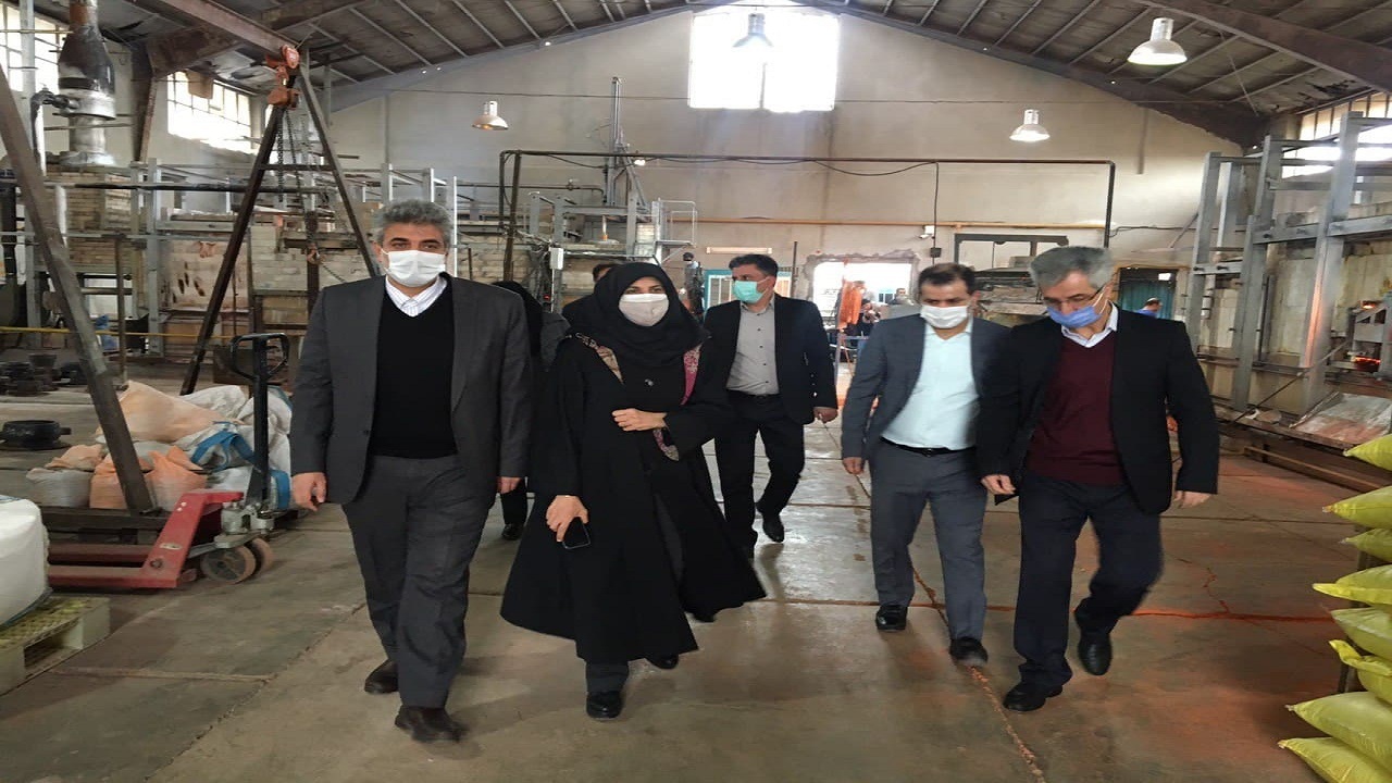 افتتاح یک واحد صنایع دستی در شهرستان قزوین