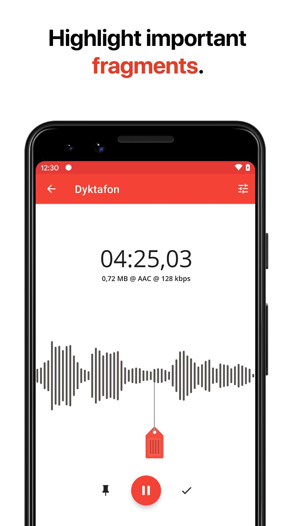 دانلود Easy Voice Recorder Pro 2.7.1 &ndash; برنامه ضبط صدا قدرتمند