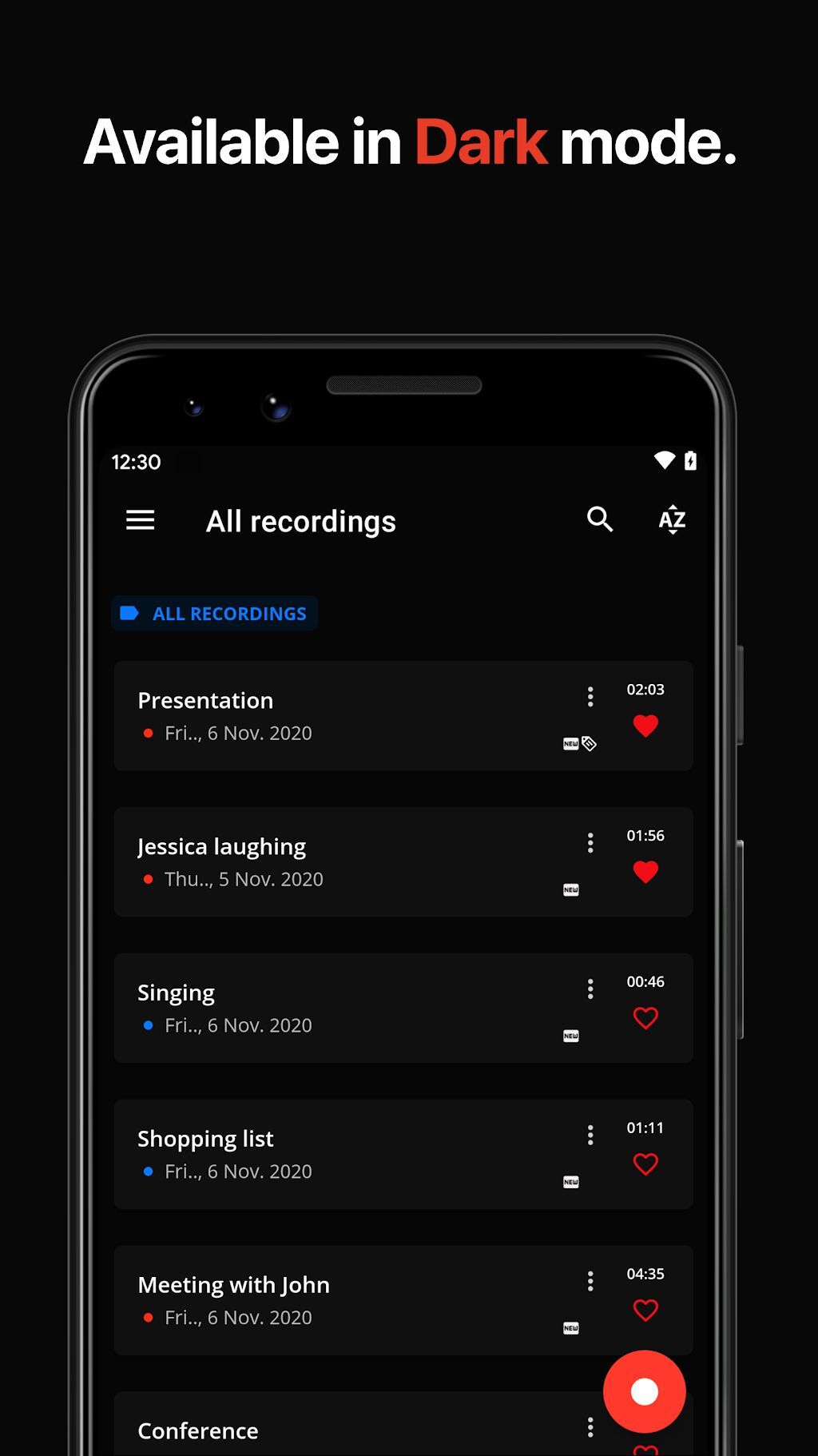 دانلود Easy Voice Recorder Pro 2.7.1 &ndash; برنامه ضبط صدا قدرتمند