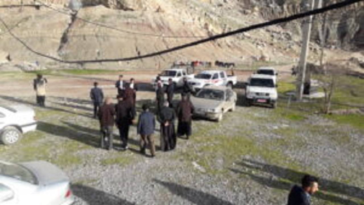 بازدید فرماندار اندیکا از روستای امام زاده صالح ابراهیم